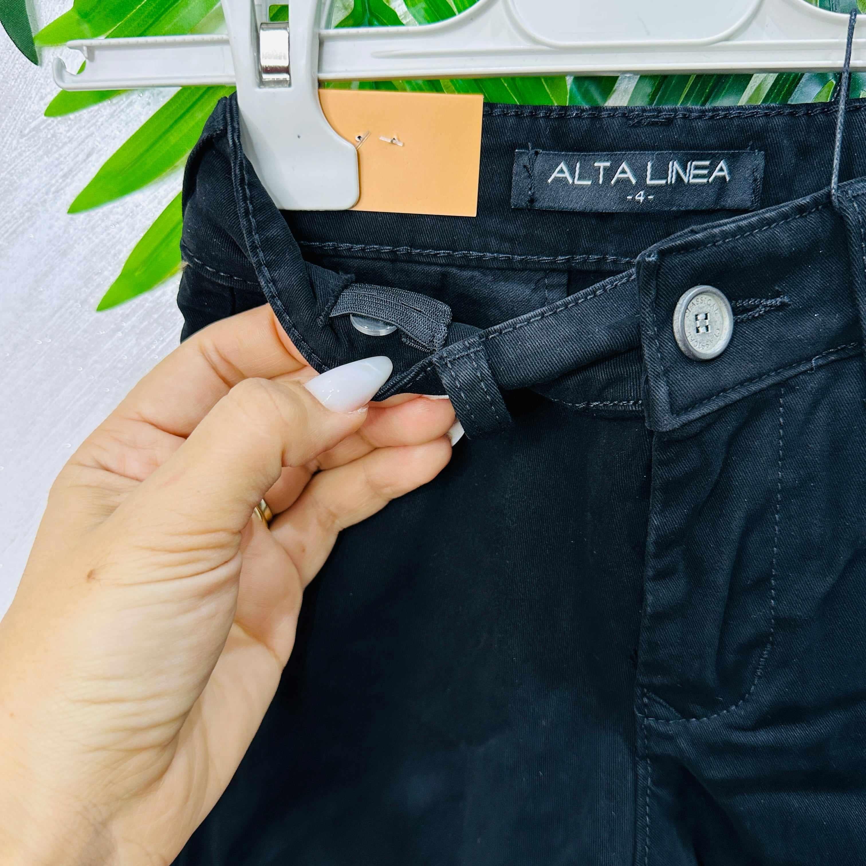 Pantalone Tasche Filo nero anni