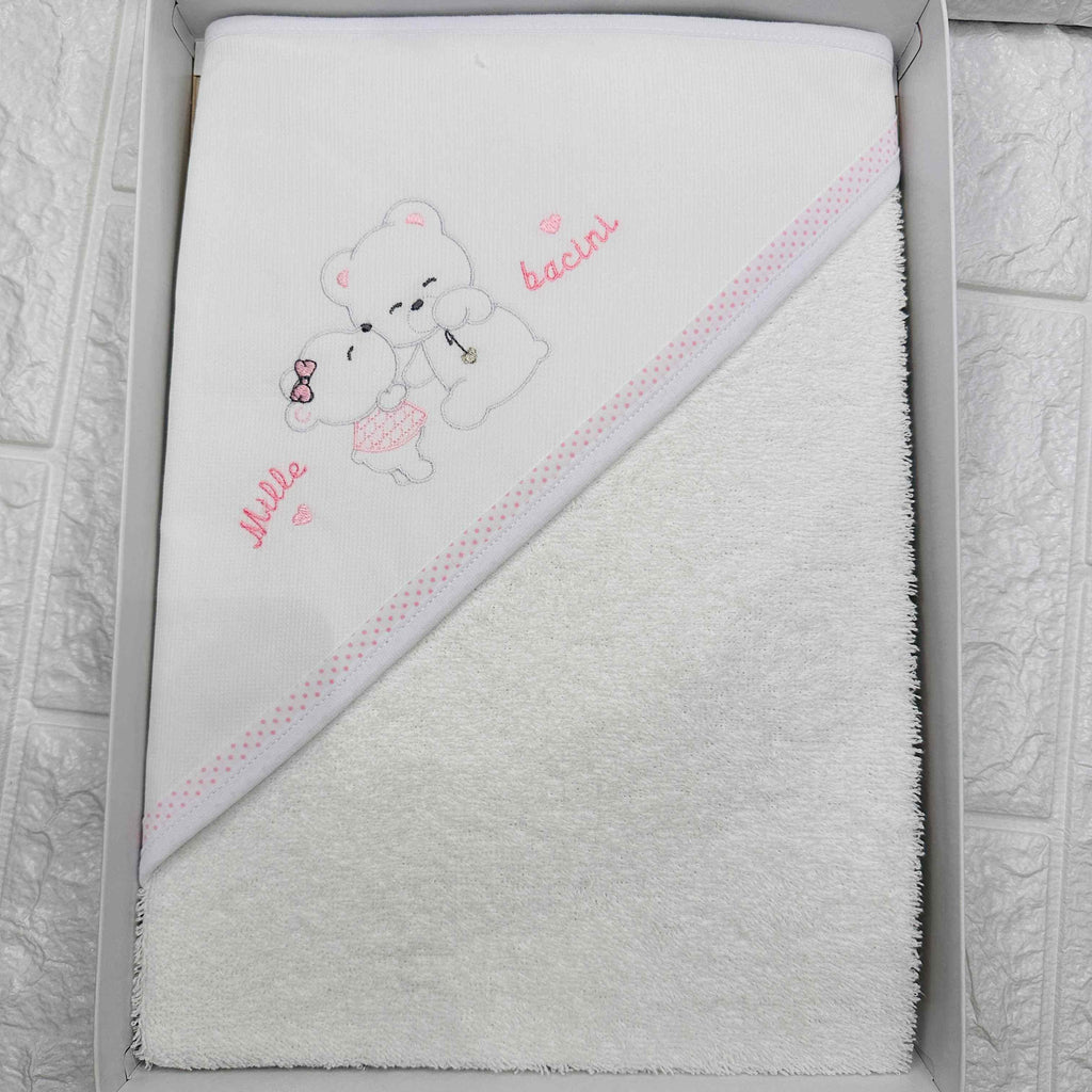 Accappatoio neonata Rosa ART AT001150