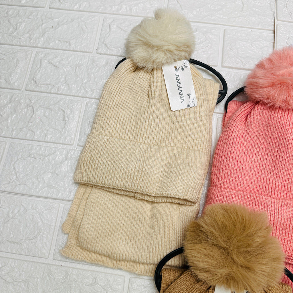 Cappello + sciarpa Righe 384268