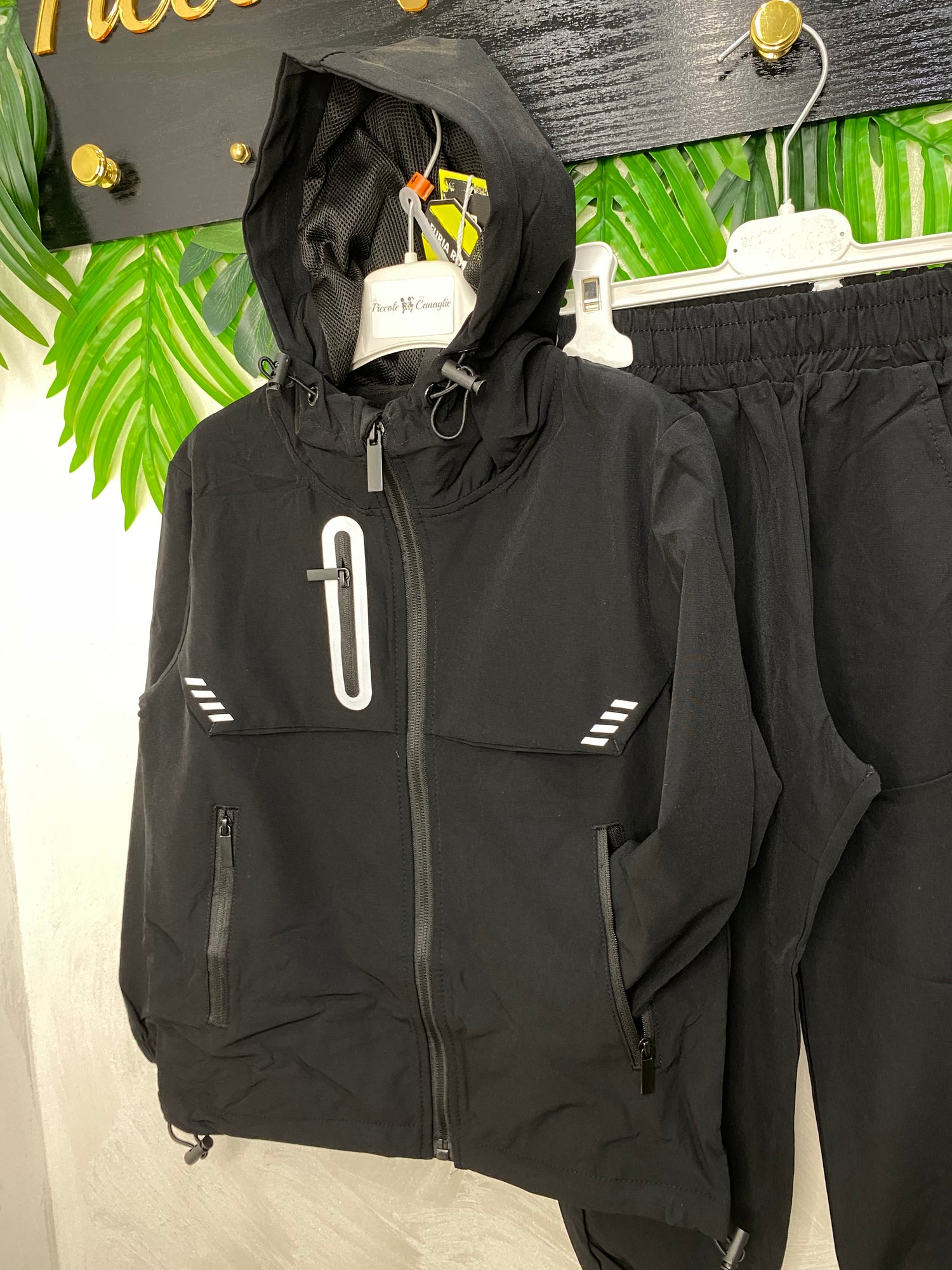 Tuta Style Moda Boys 02 Nera