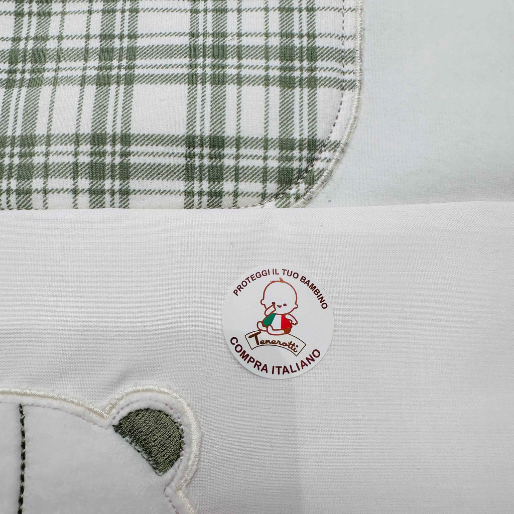 Set Nascita ciniglia orso Quadri verde