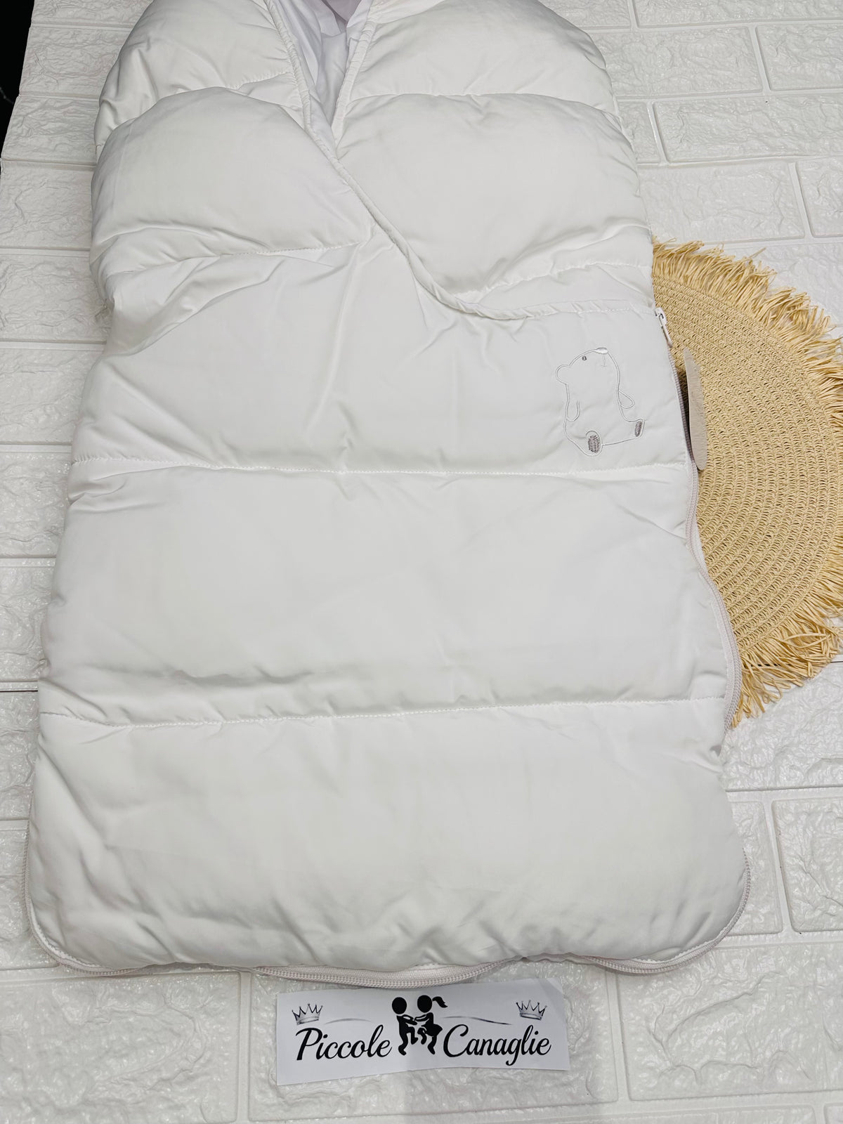 Baby Sacco Ovetto Per Navicella Ellepi Bianco 1040