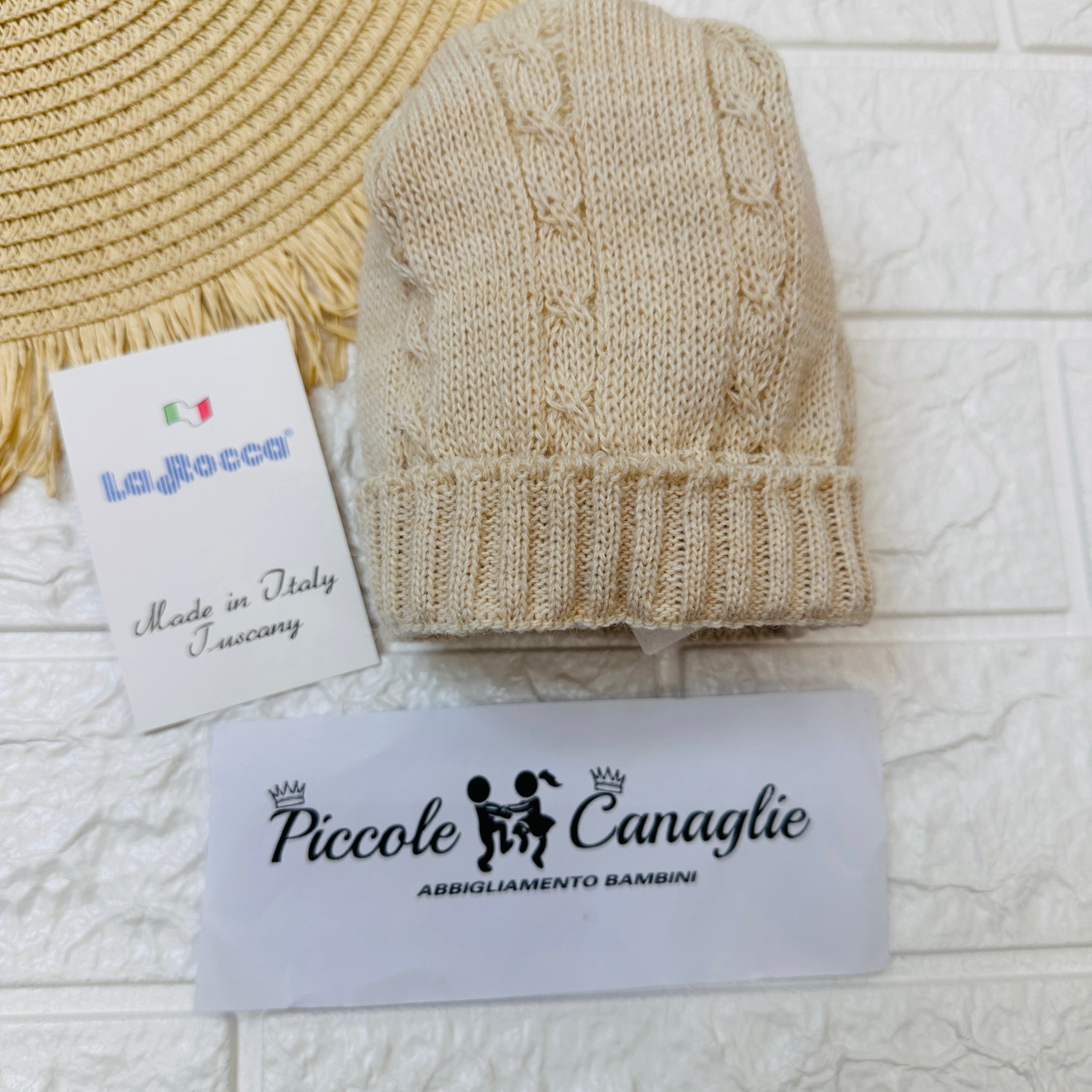 Cappellino Trecce Begie c206