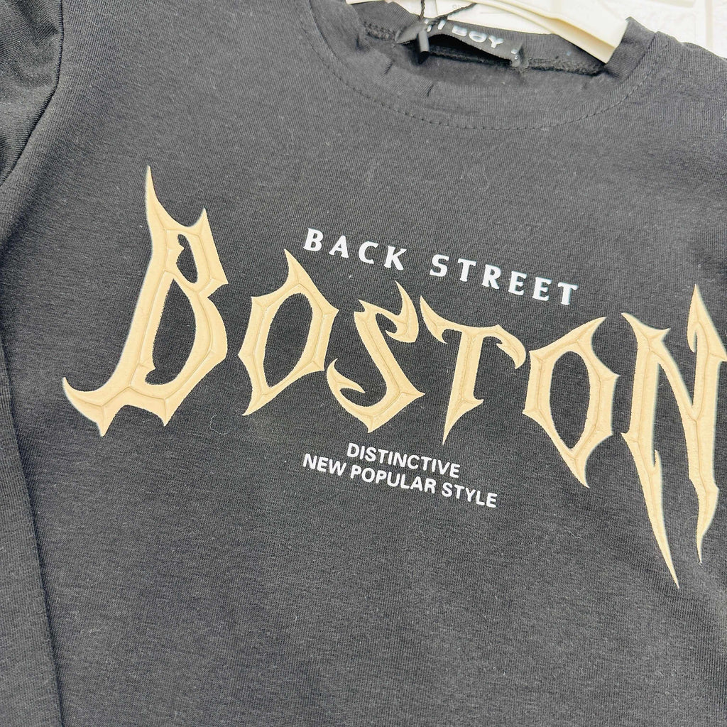 Maglia Boston nera