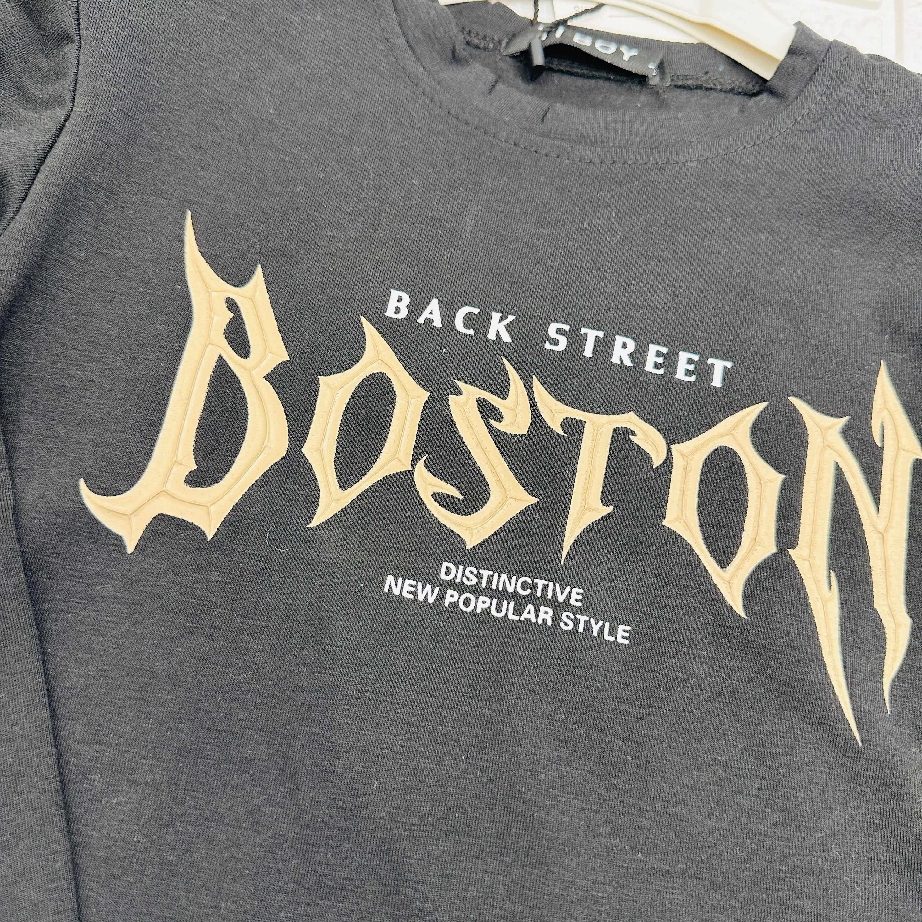 Maglia Boston nera