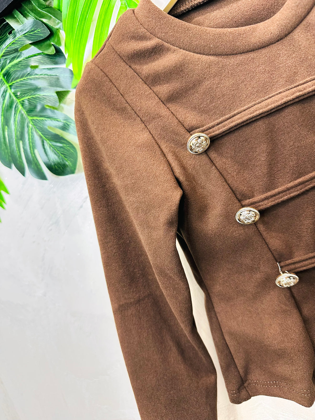 Maglia Style Elisabetta Fraancchi Marrone