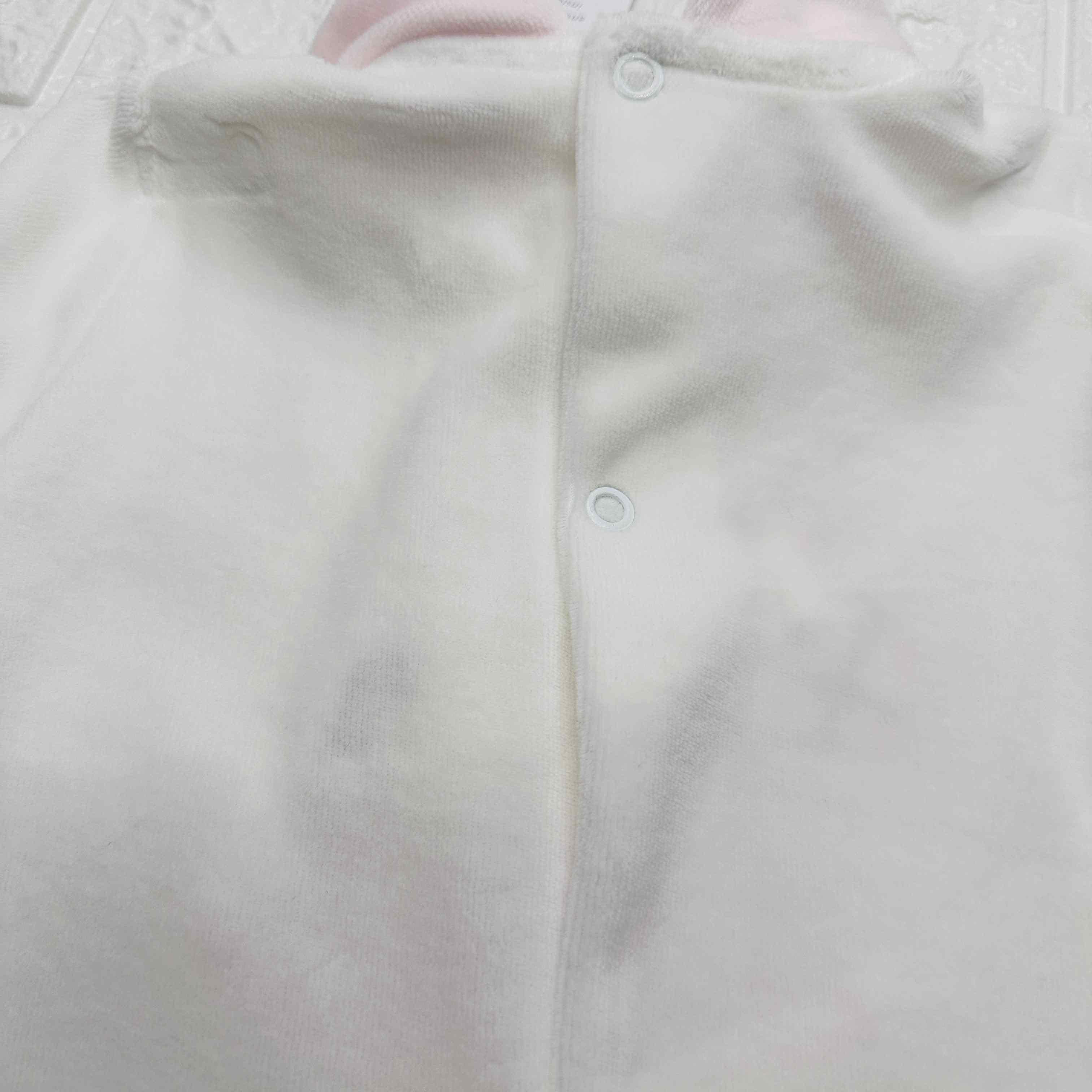 Tutina ciniglia orso bianca 30407