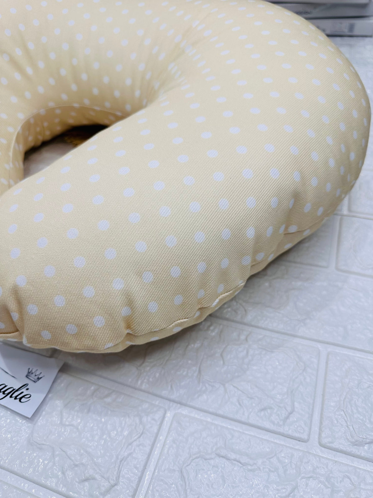 Ciambella Allattamento Morbidissima Beige