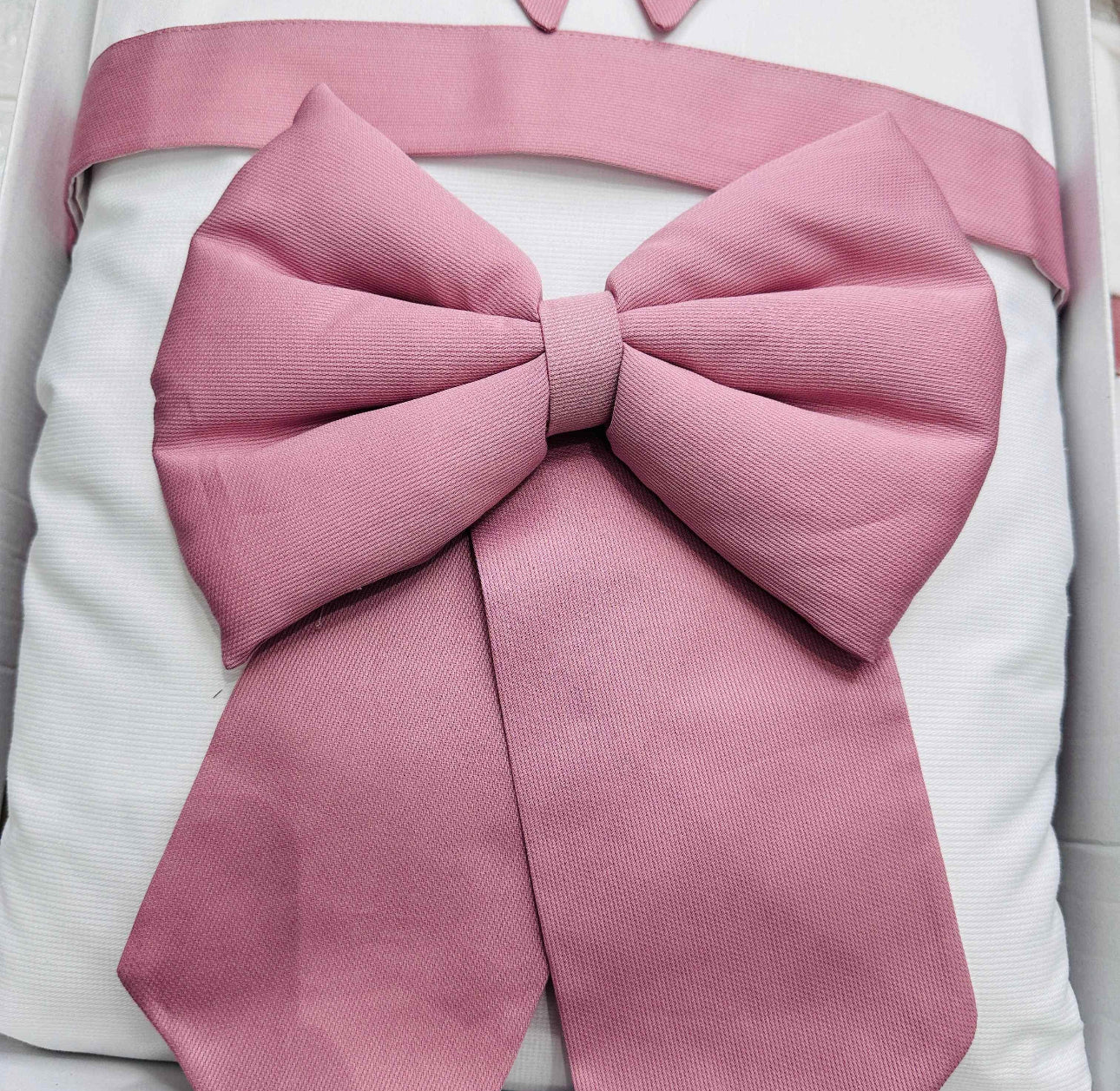 Set Nascita Fiocco rosa antico