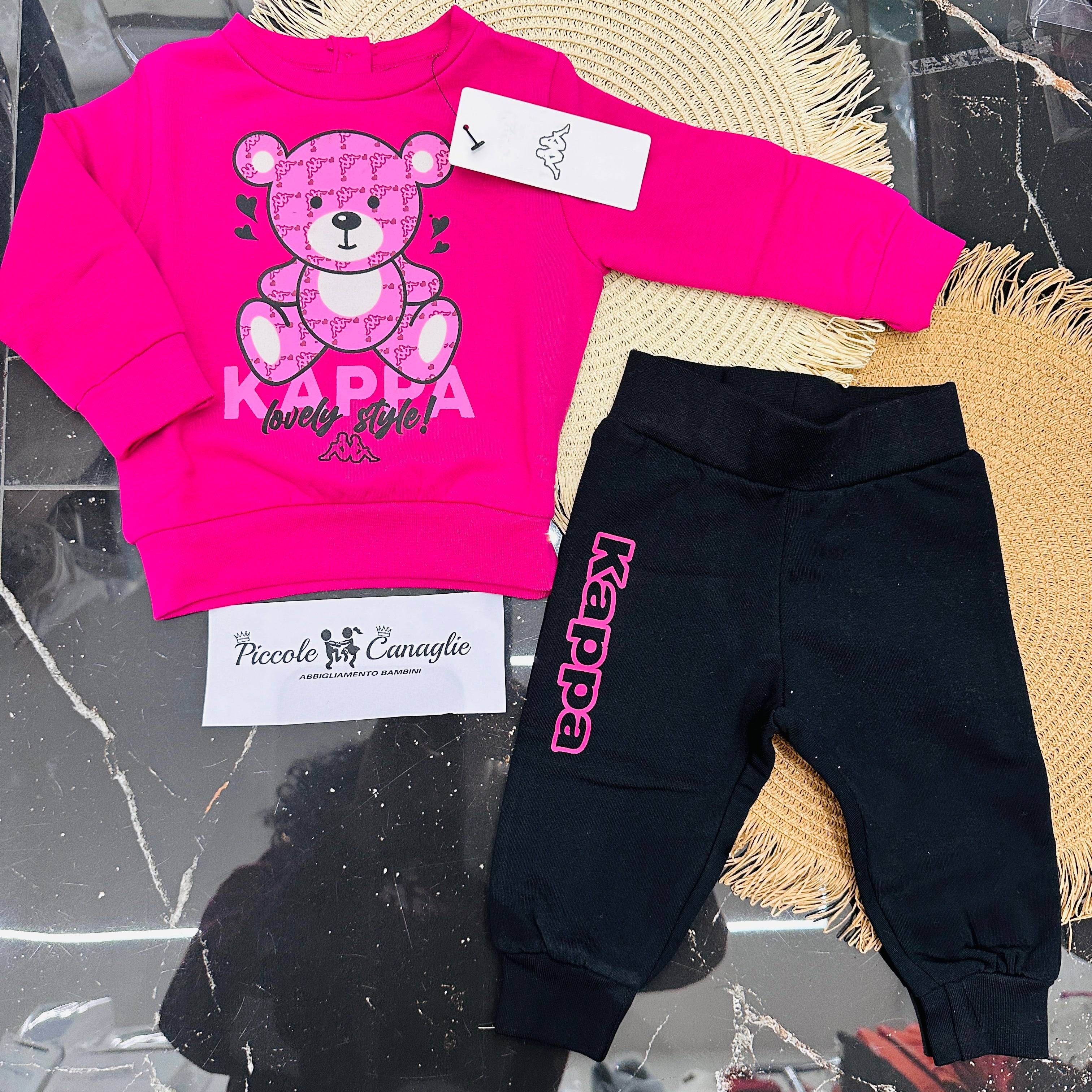 Tuta Kappa Berry Fucsia