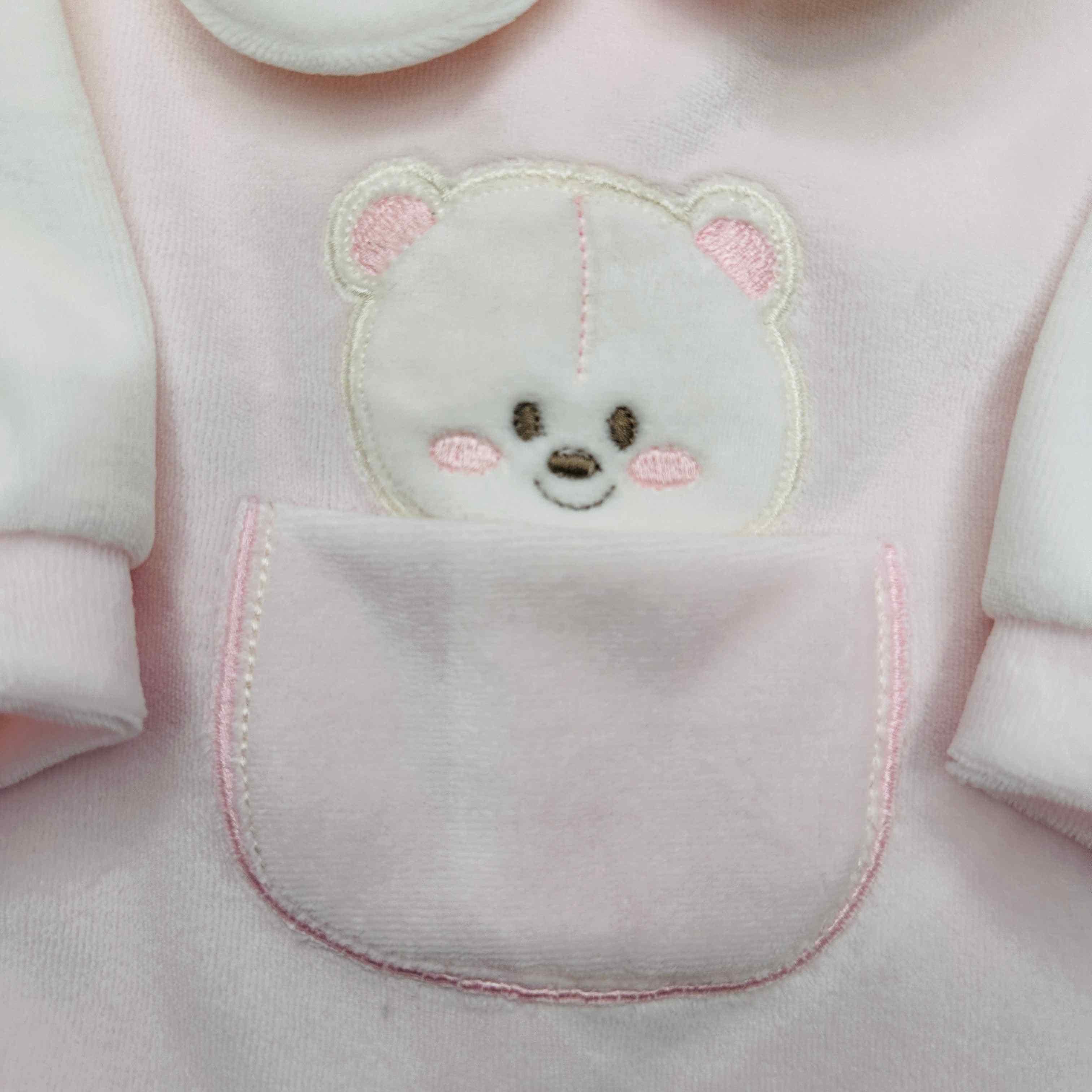 Tutina ciniglia orso Rosa Taschino 30406