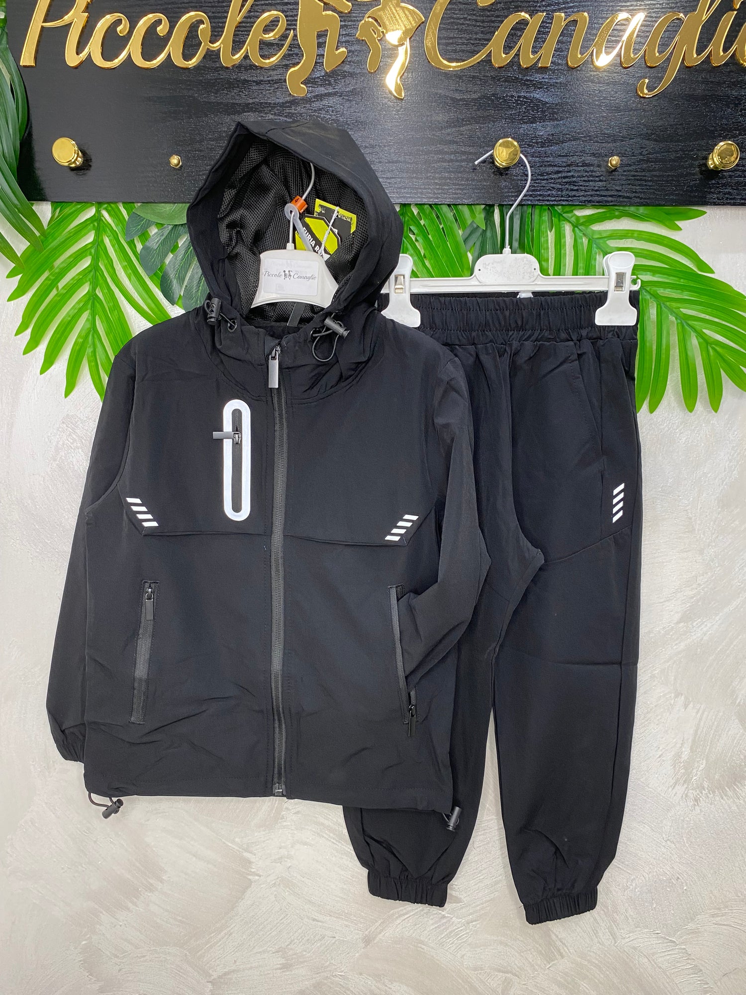 Tuta Style Moda Boys 02 Nera