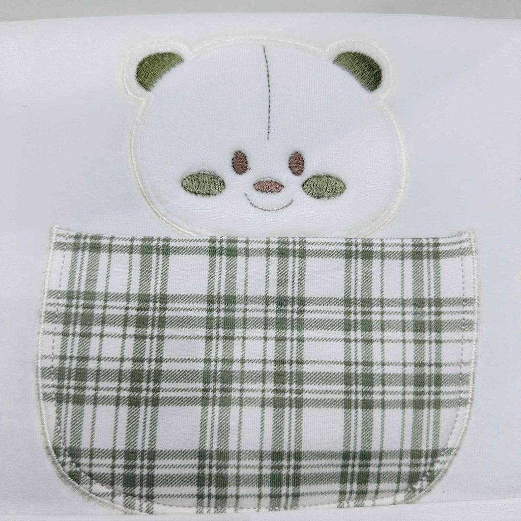 Set Nascita ciniglia orso Quadri verde