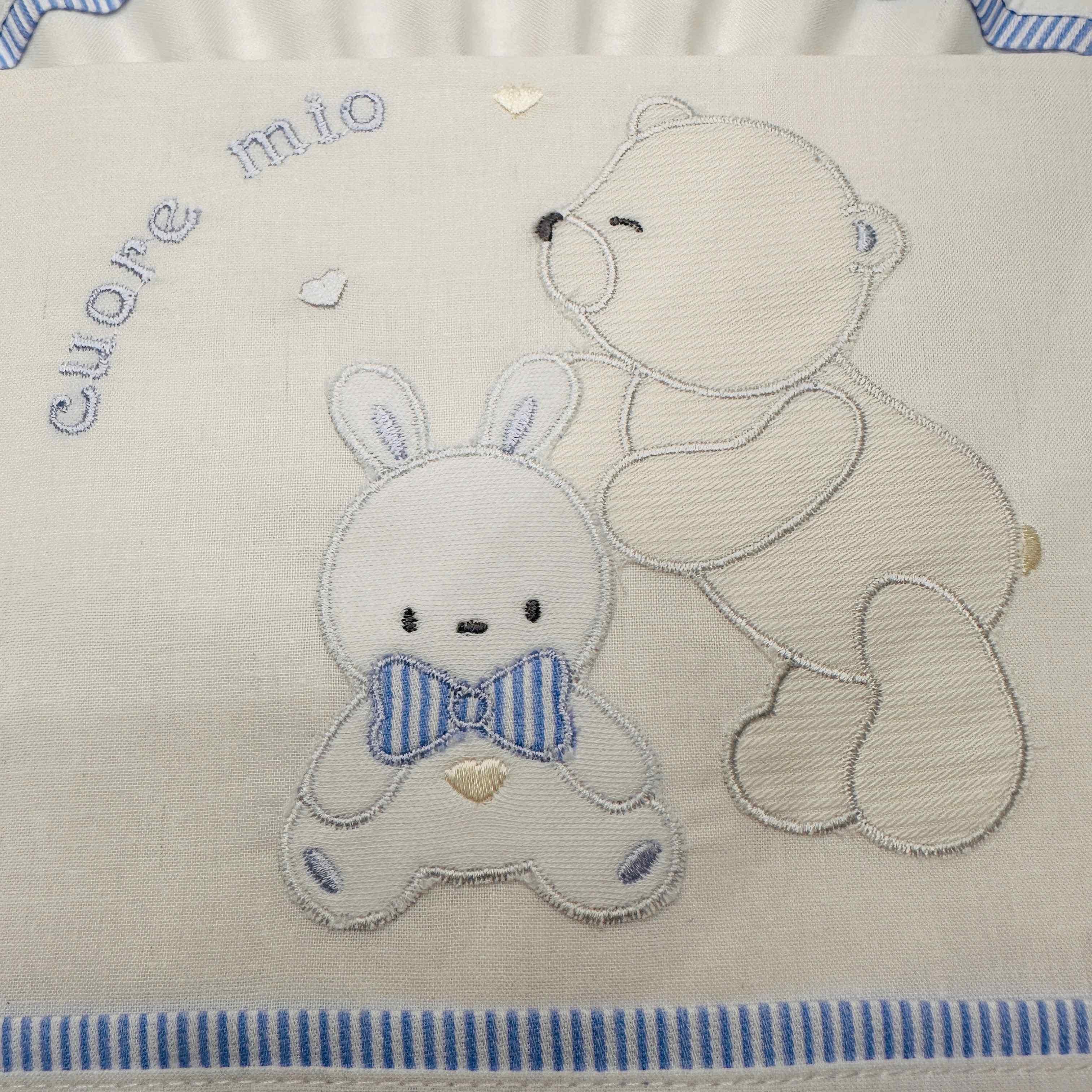 Lenzuola carrozzina celeste ART LC015162