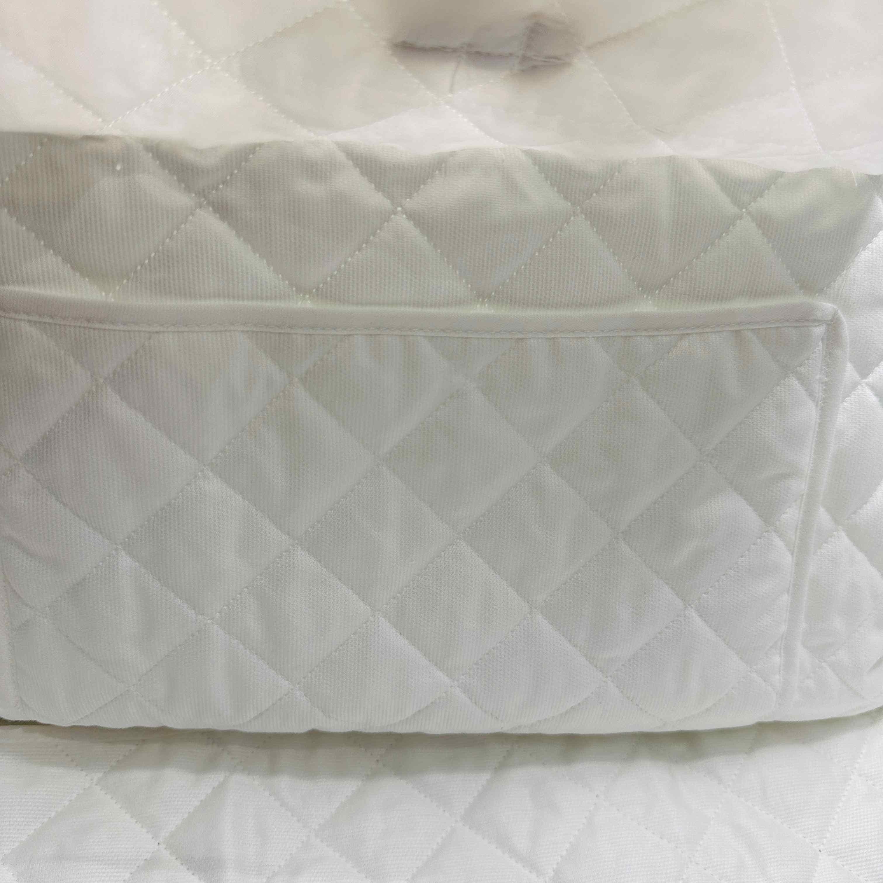 Borsa Nascita Fiocco Panna             dim 45x30x18