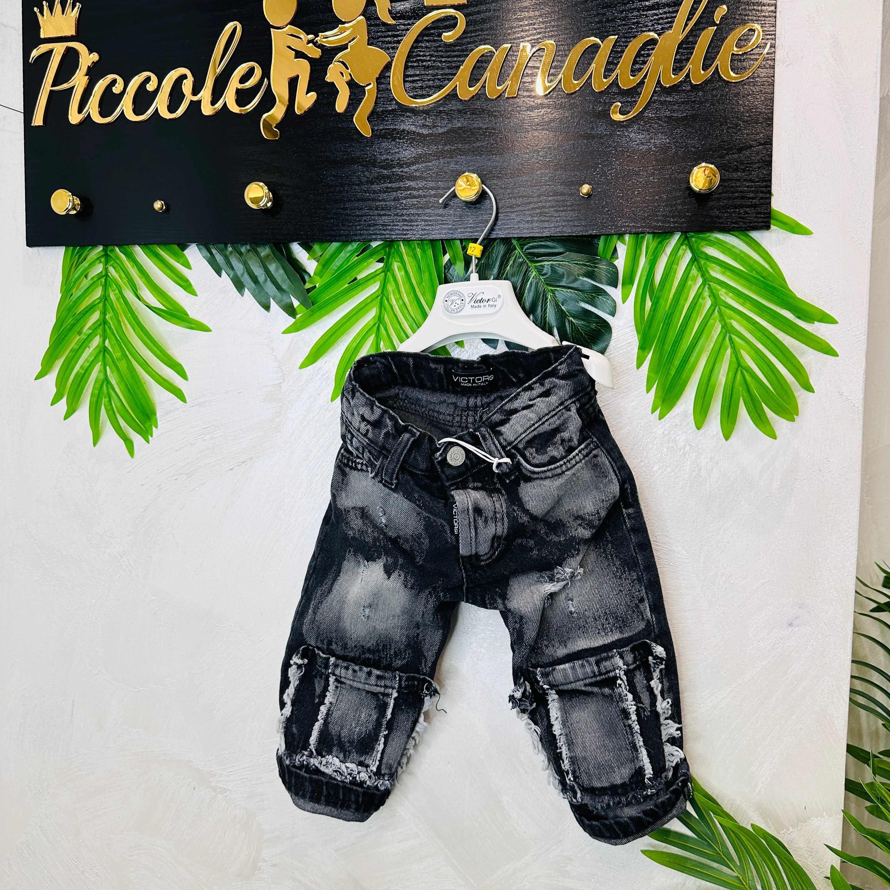 Jeans VictorGi nero anni