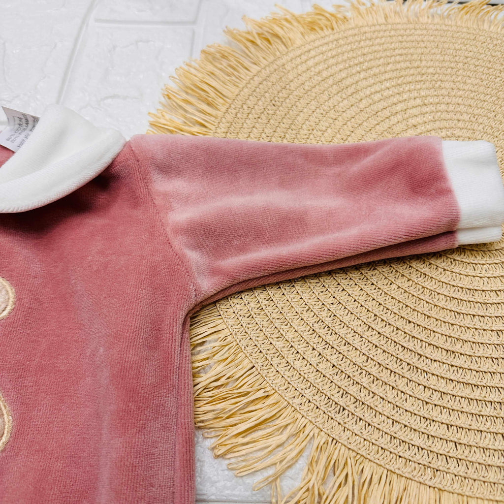 Tutina ciniglia rosa antico 30407