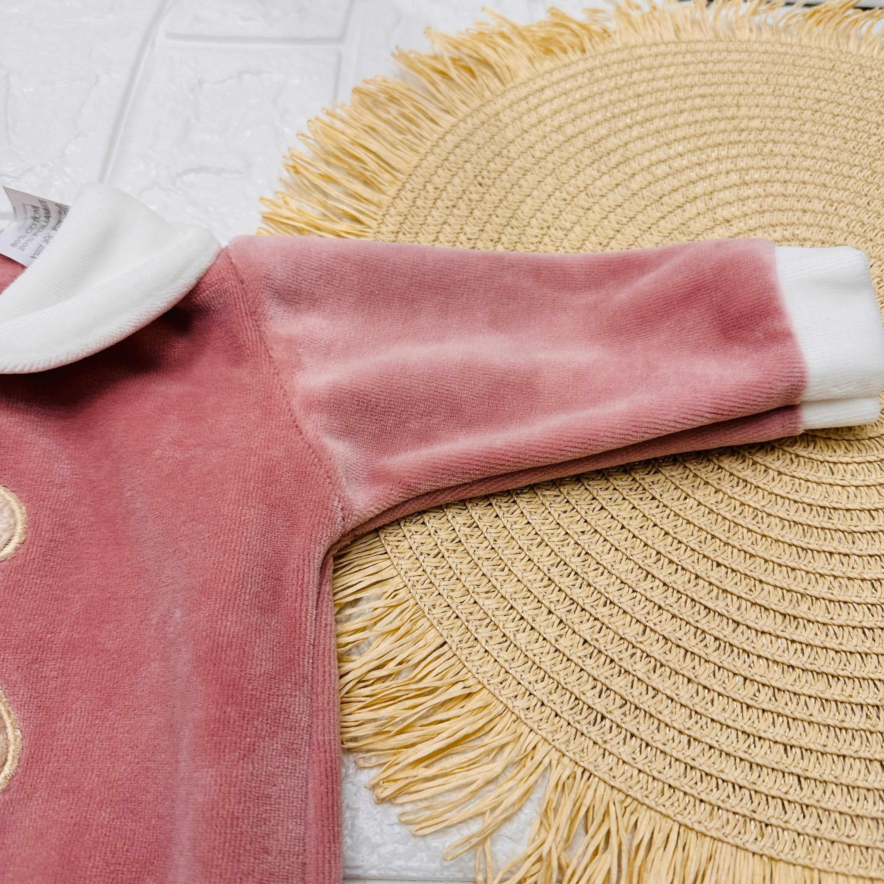 Tutina ciniglia rosa antico 30407