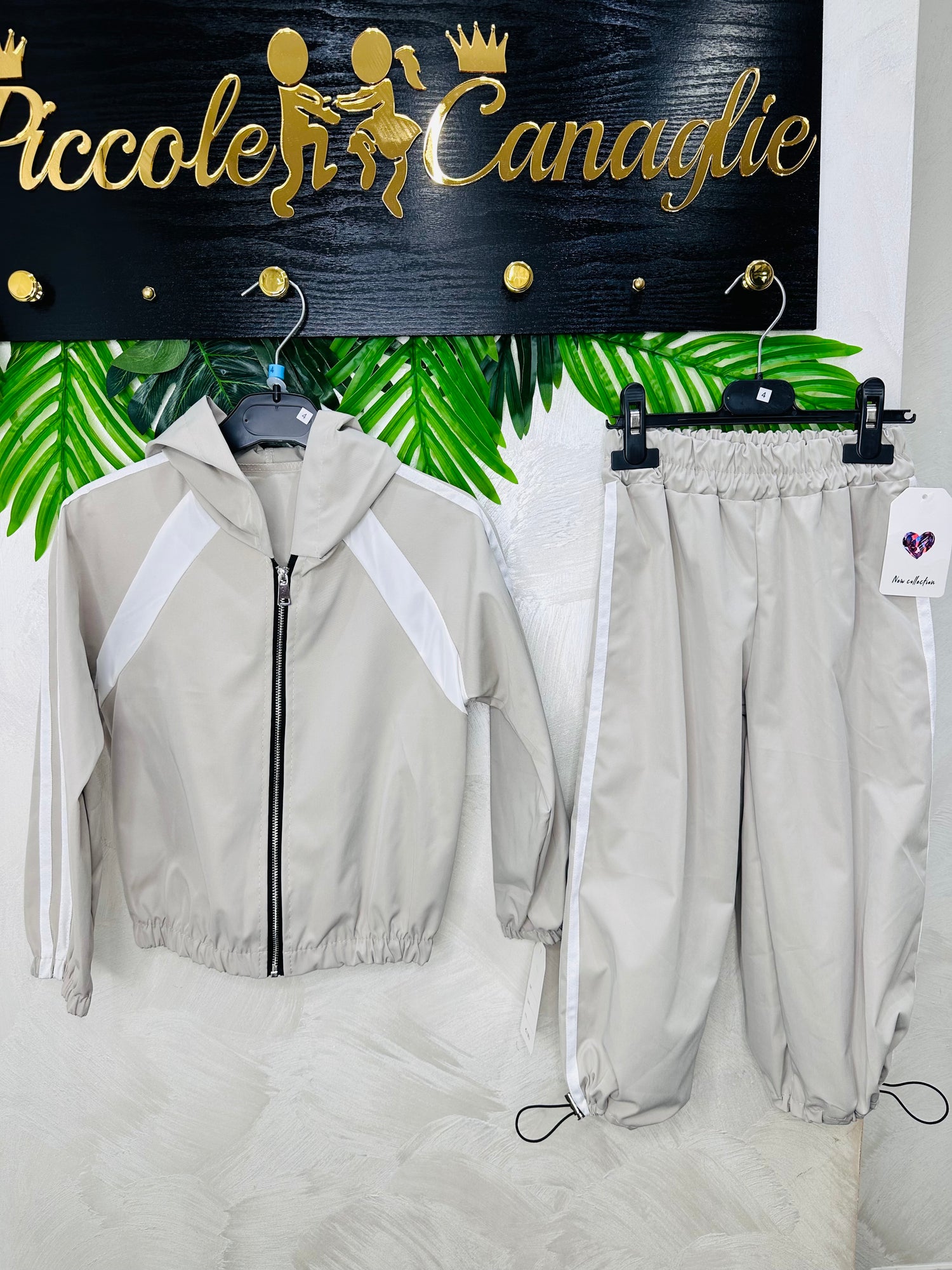 Tuta Girls New Collection Tortora 70923