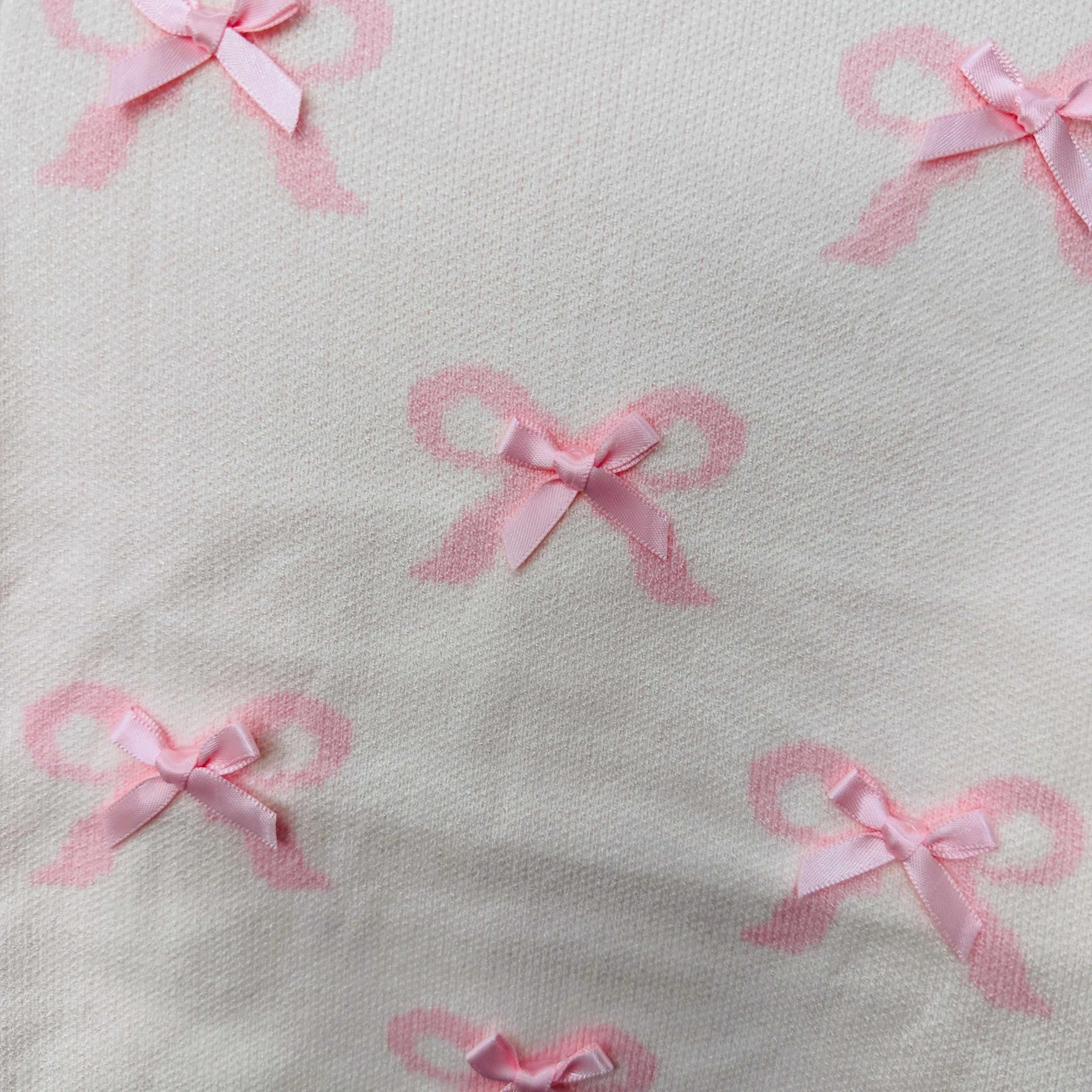 Maglioncino bimba Fiocchettini rosa