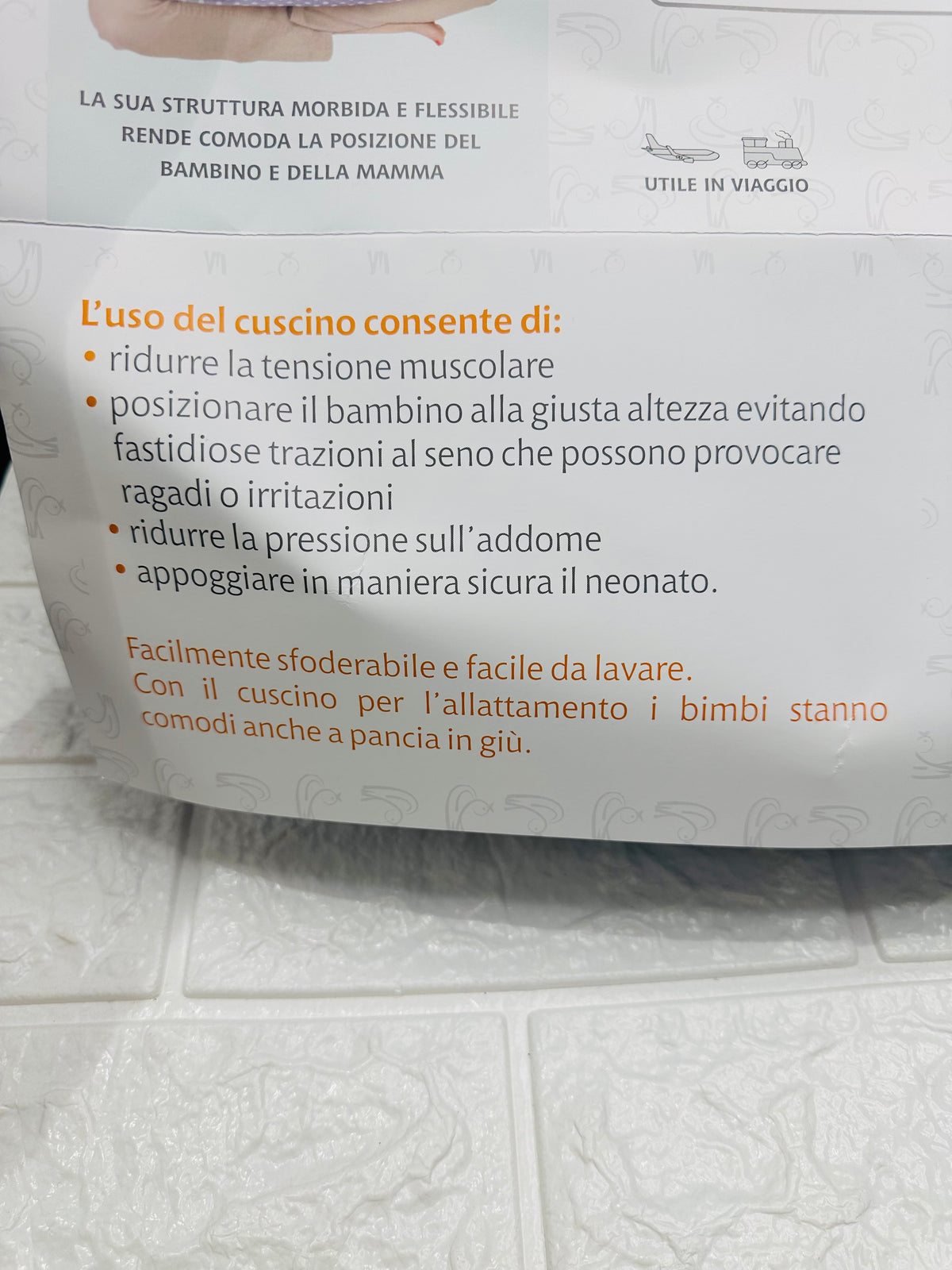 Ciambella Per L’Allattamento Celeste