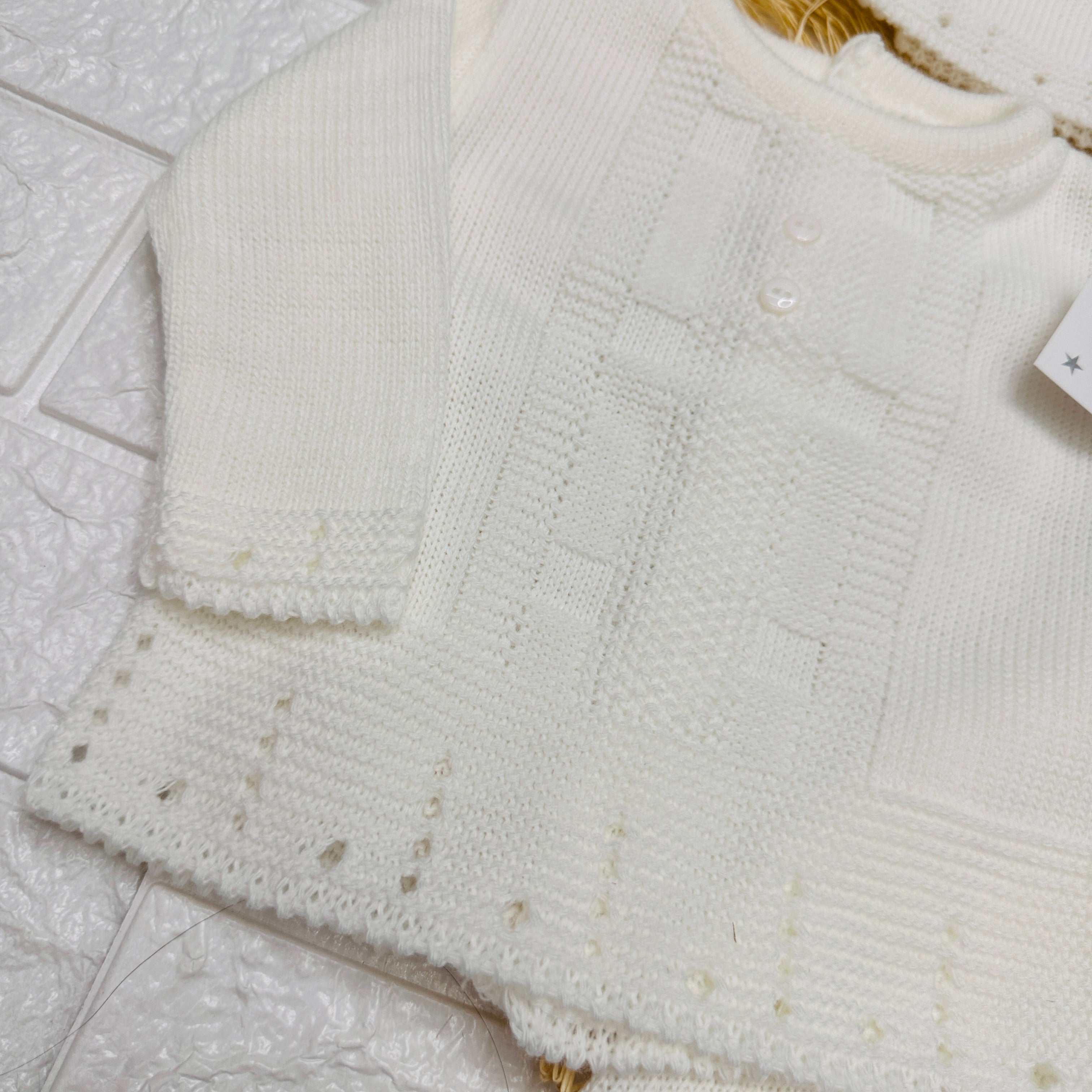 Completo 0-3 mesi bianco 1503