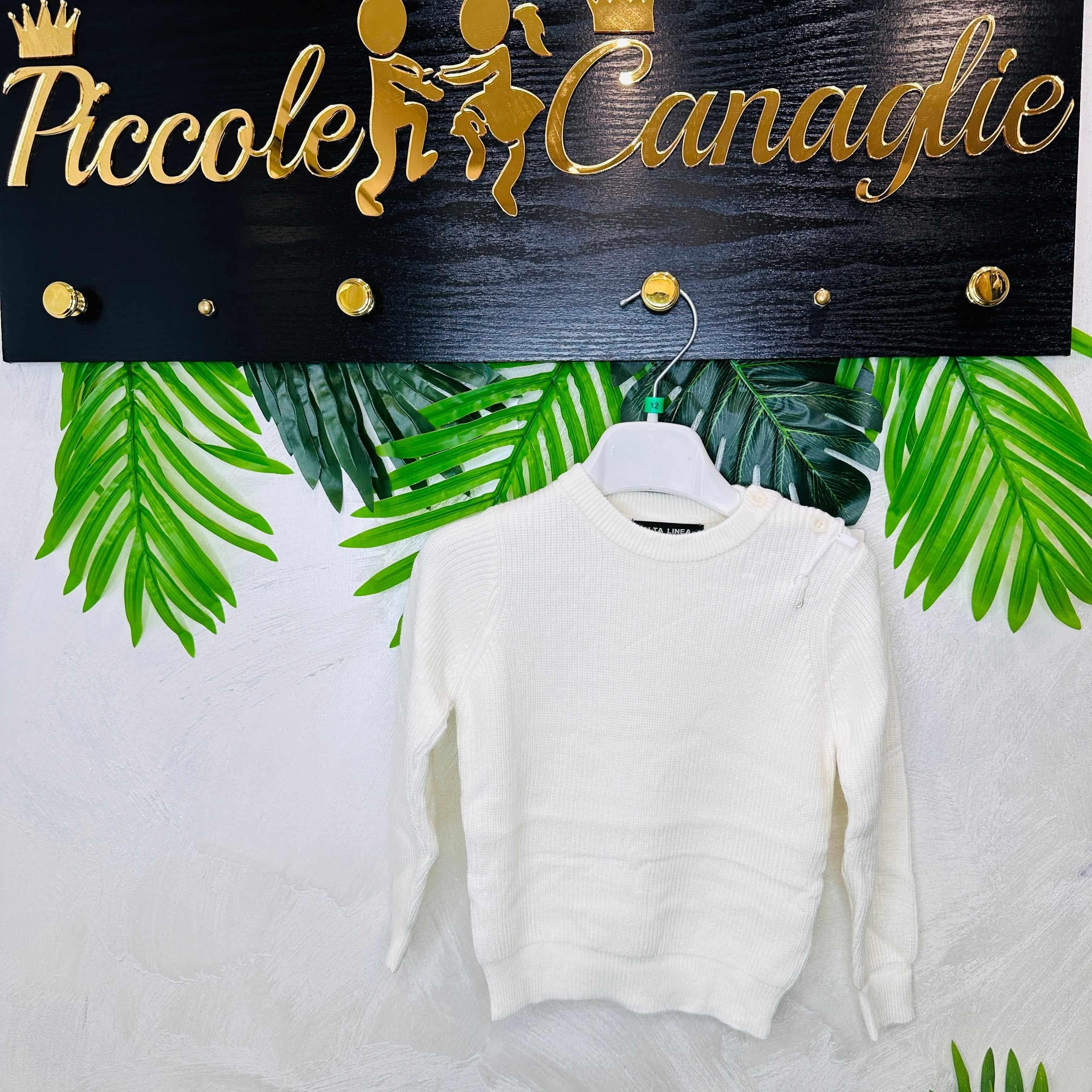Maglioncino Alta Linea Bianco