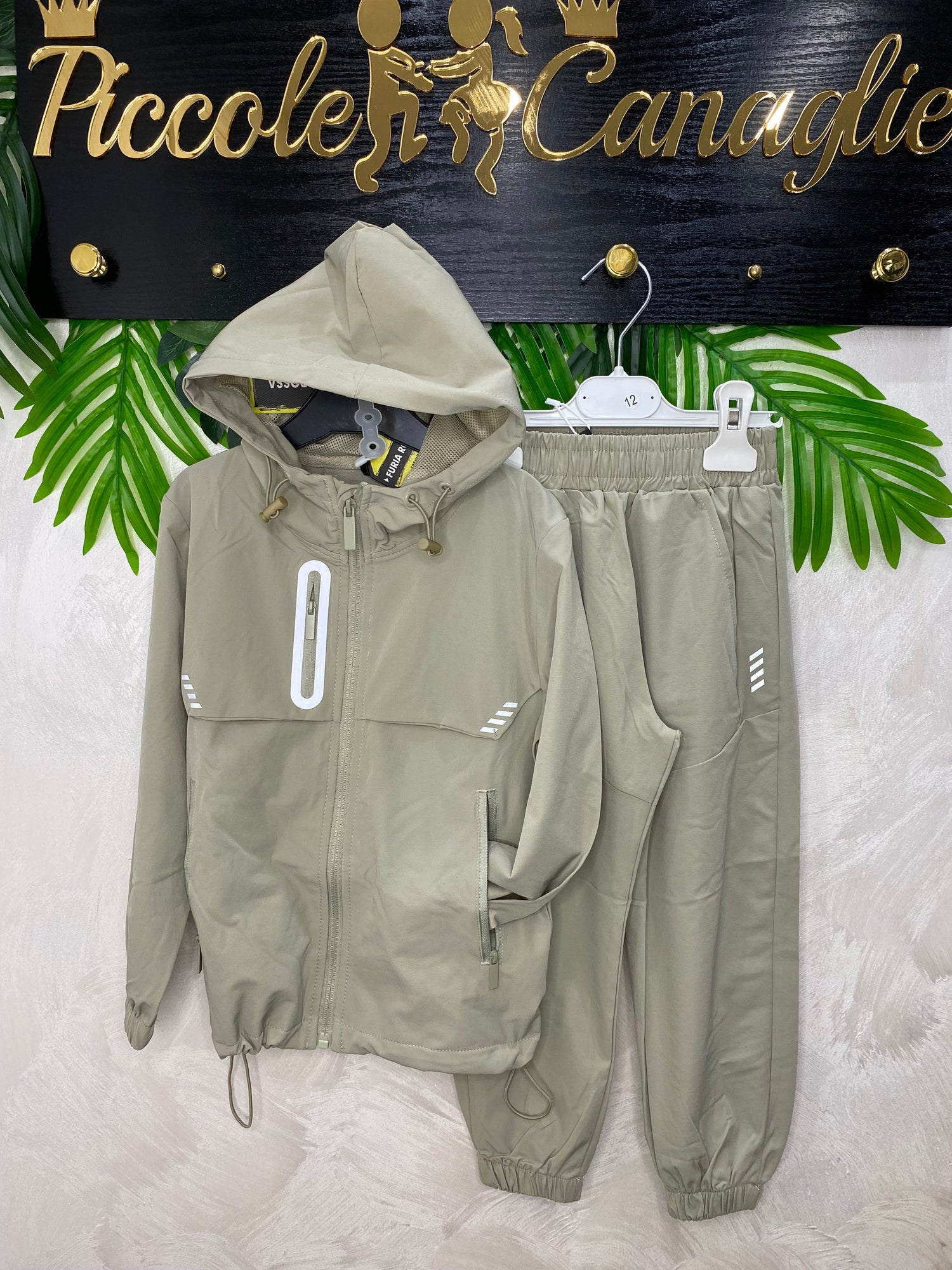 Tuta Style Moda Boys 02 Tortora