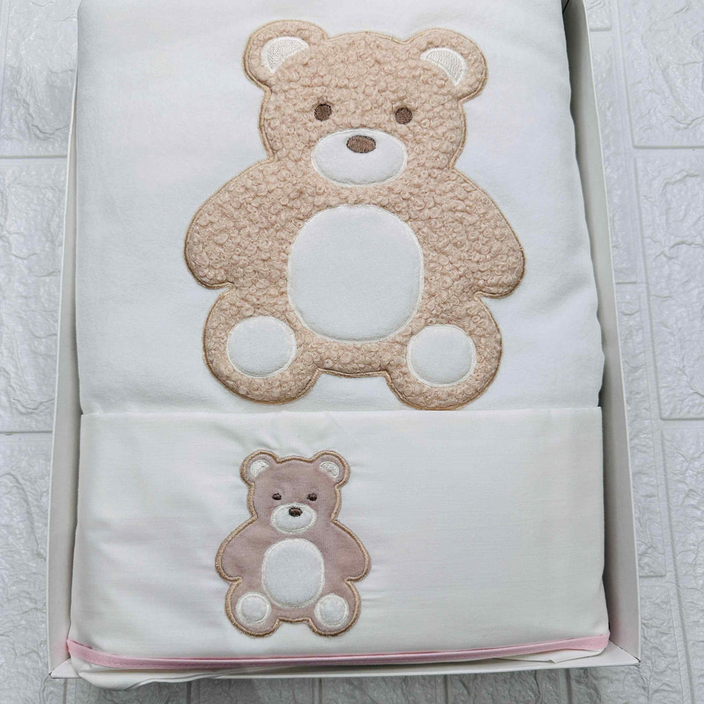 Set Nascita ciniglia Orso Rosa