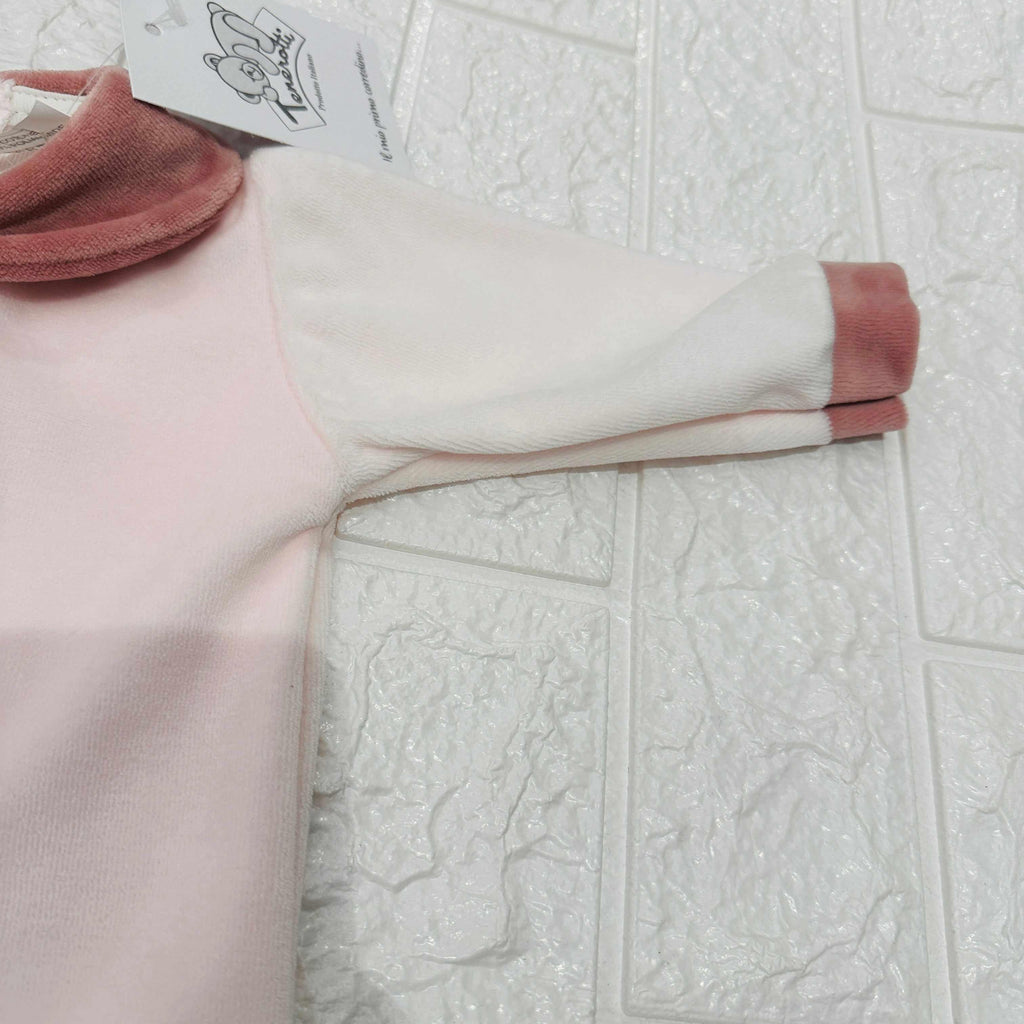 Tutina ciniglia orsetta rosa 30409