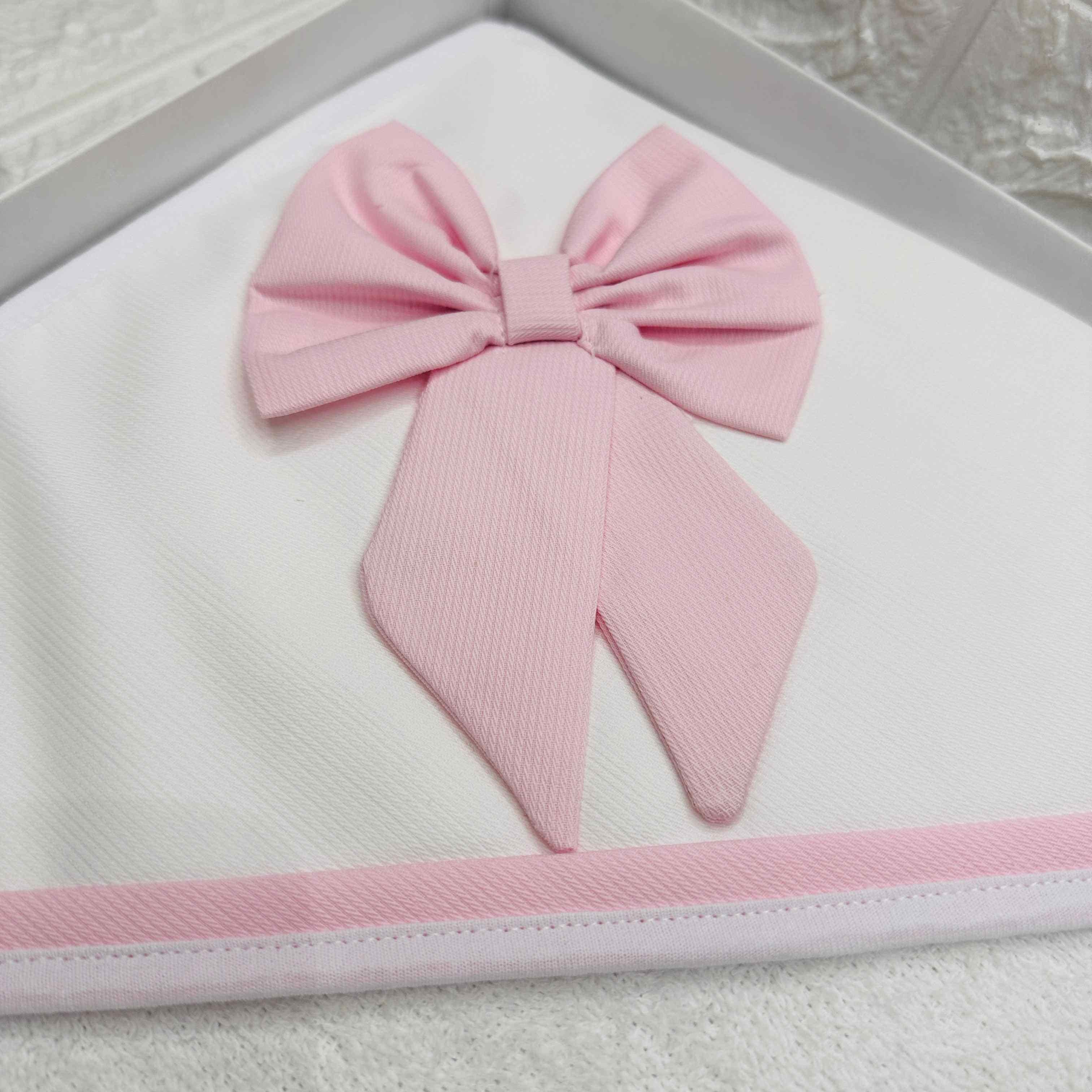Accappatoio neonata rosa ART AT00104