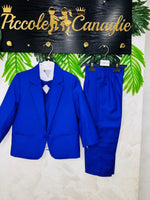 Abito Blu Elettrico - Piccole Canaglie - PC25139