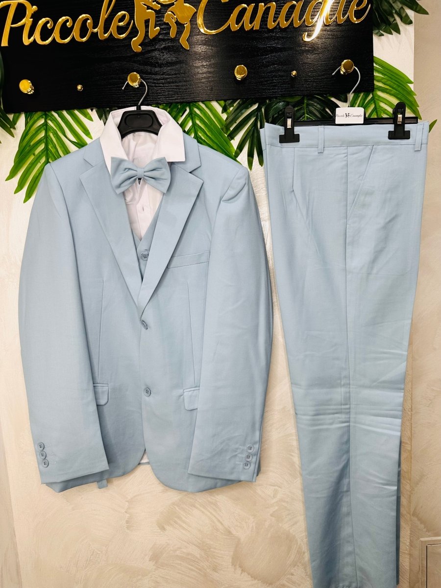 Abito Celeste - Piccole Canaglie - PC25140