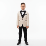 Abito Damasco Begie - Piccole Canaglie - PC21753