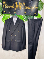 Abito Doppio Petto Nero - Piccole Canaglie - PC25145