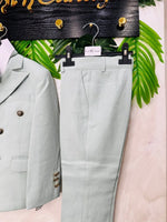 Abito Doppio Petto Verde Salvia 63 - Piccole Canaglie - PC25107