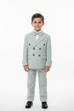 Abito Doppio Petto Verde Salvia 63 - Piccole Canaglie - PC25107