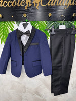 Abito Geolier A78 Blu Notte - Piccole Canaglie - PC24819