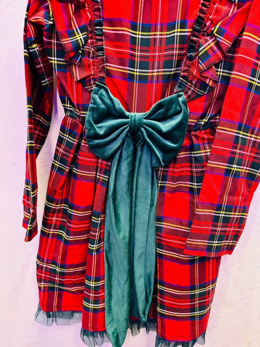 Abito scozzese bimba - Piccole Canaglie - 