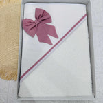 Accappatoio fiocco rosa antico ART AT001104 - Piccole Canaglie - PC21957