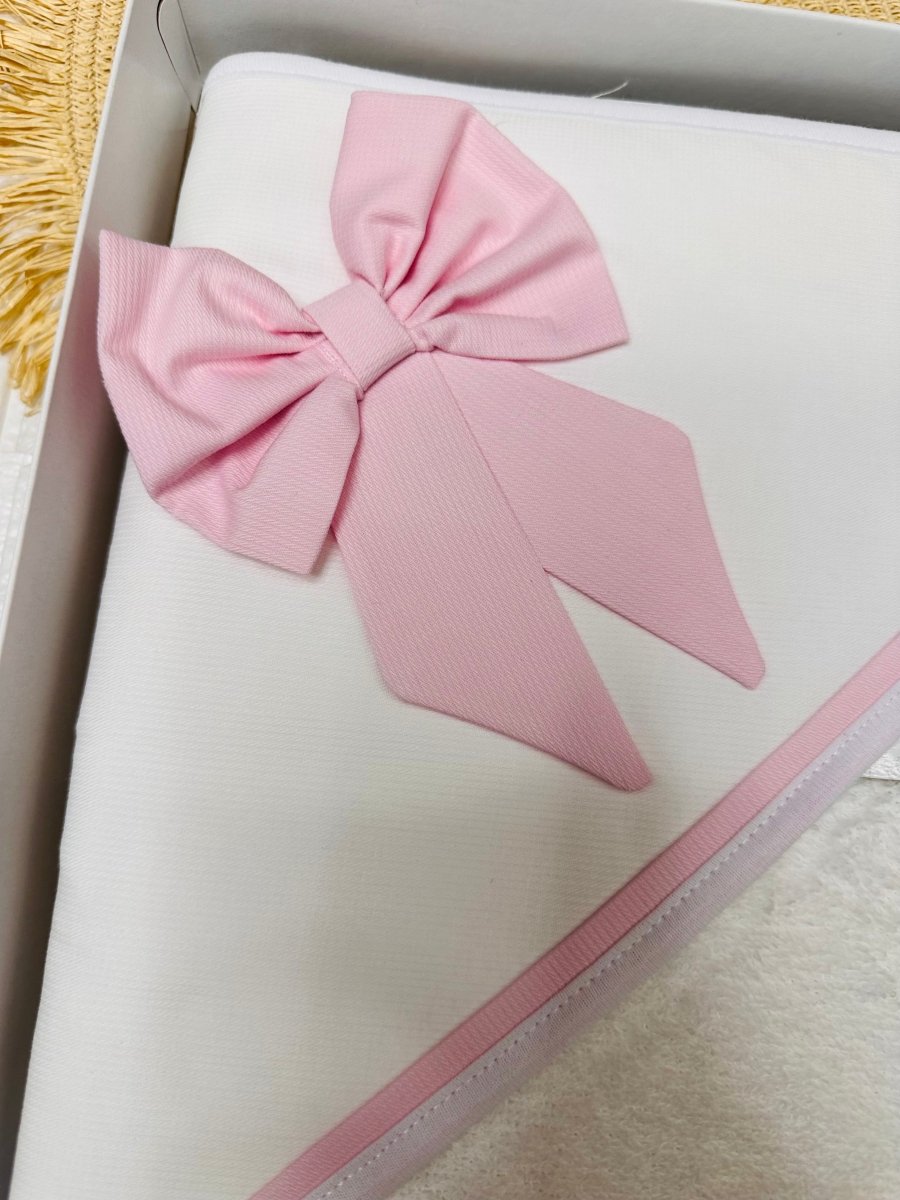 Accappatoio fiocco rosa AT001104 - Piccole Canaglie - PC24489