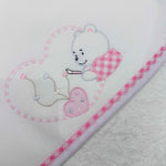 Accappatoio neonata Rosa ART AT001161 - Piccole Canaglie - PC20019