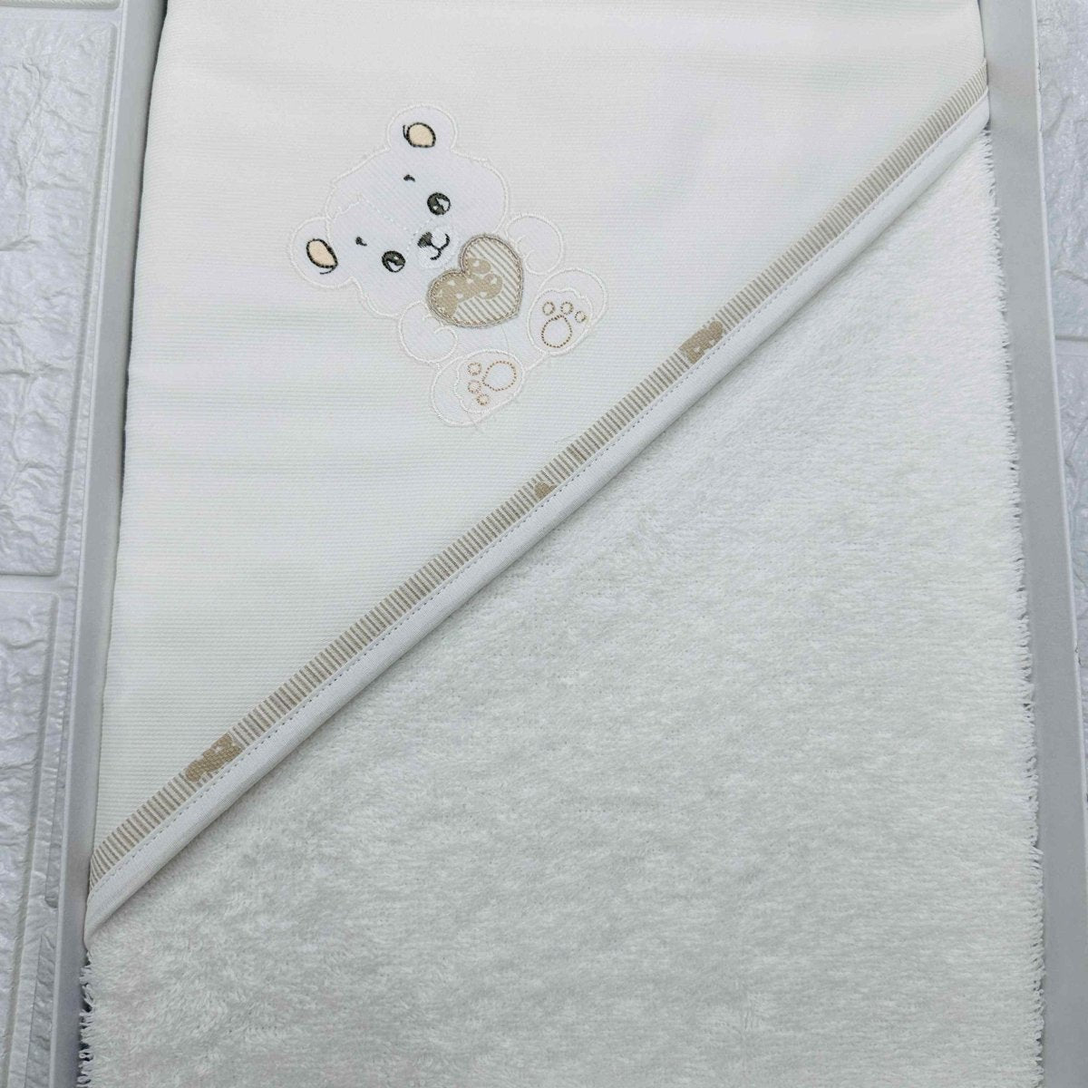 Accappatoio neonati neutro ART AT001157 - Piccole Canaglie - PC20021