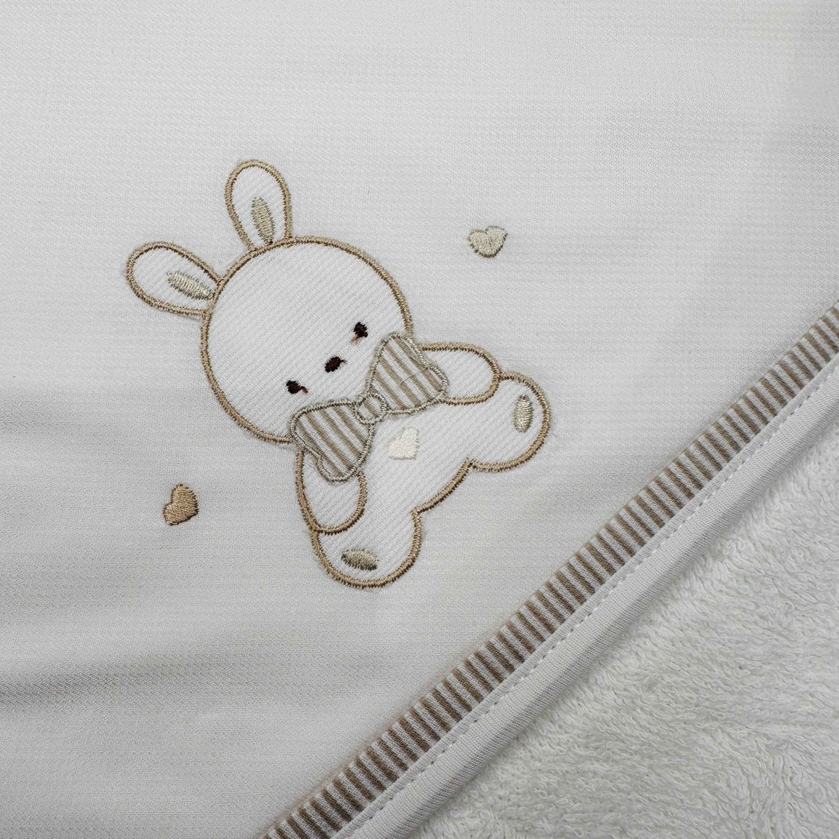 Accappatoio neonati neutro ART AT001162 - Piccole Canaglie - PC20024