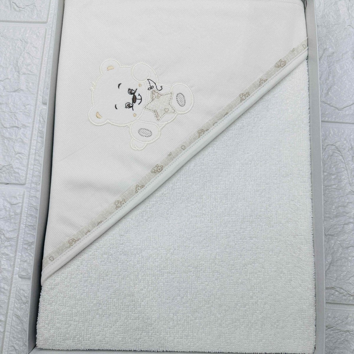 Accappatoio neonato neutro ART AT001147 - Piccole Canaglie - PC20029