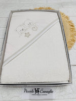 Accappatoio orsi stella cuore dim 70x75 AT001169 - Piccole Canaglie - PC27870