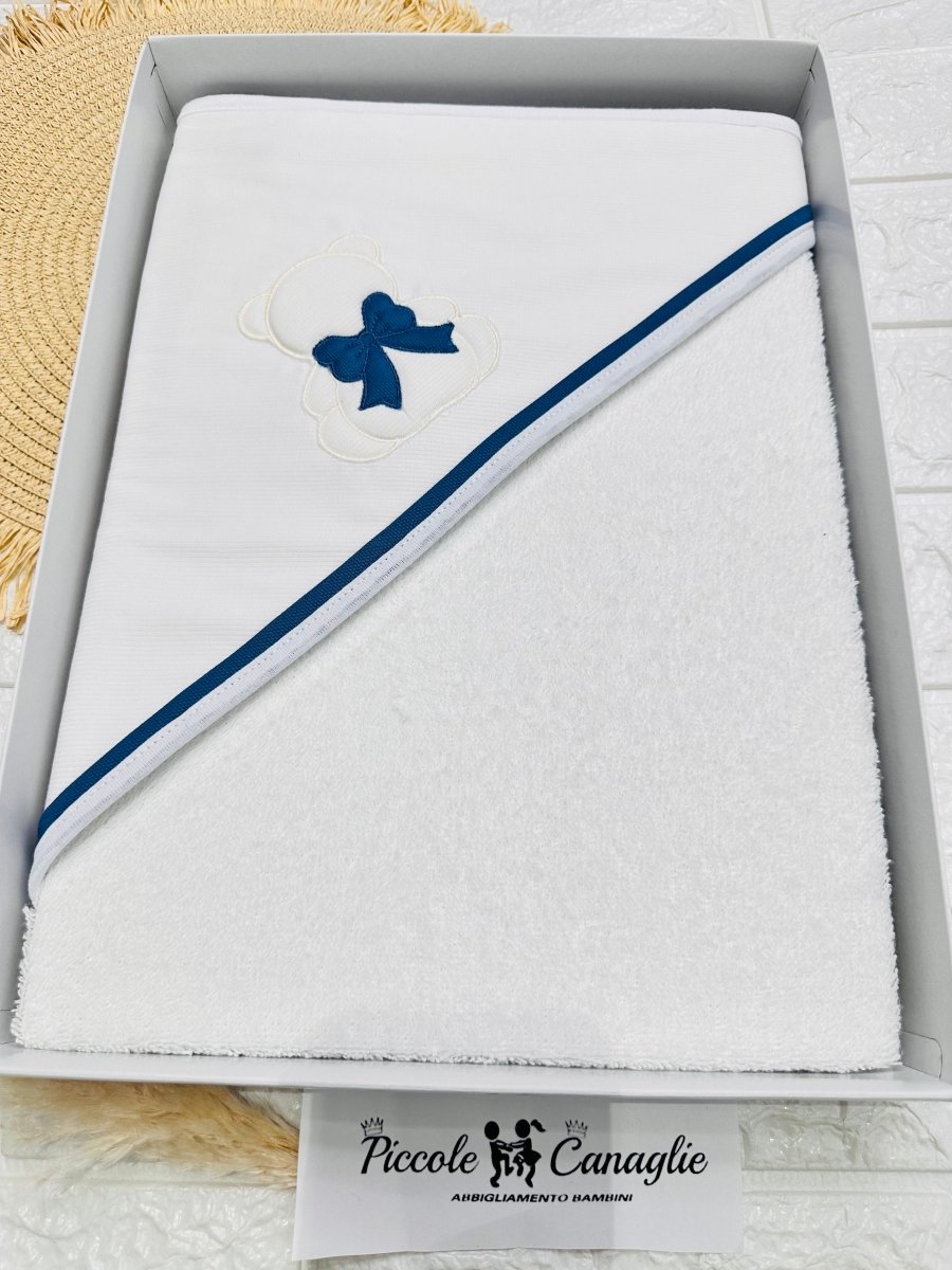 Accappatoio orso fiocco carta da zucchero At001166 - Piccole Canaglie - PC26449