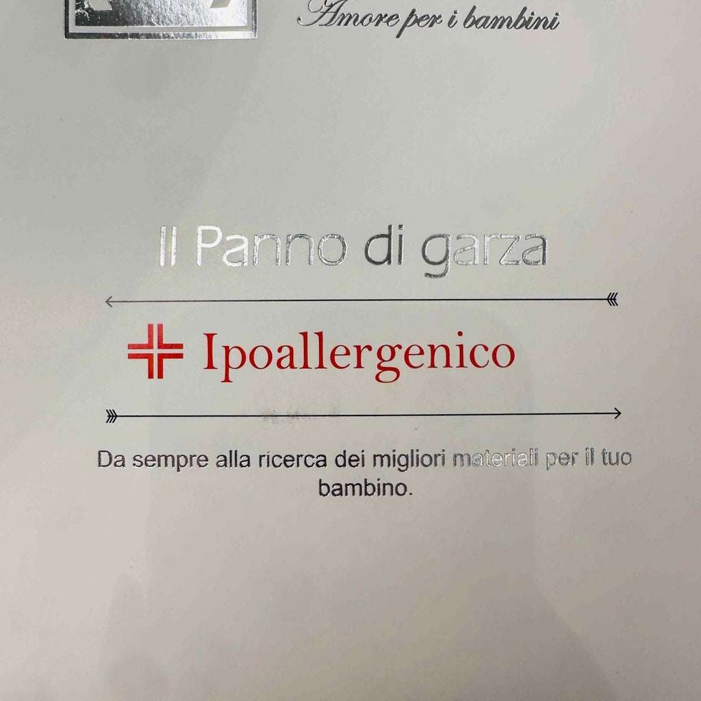 Asciugamani Delicati neonati bianchi - Piccole Canaglie - PC20032