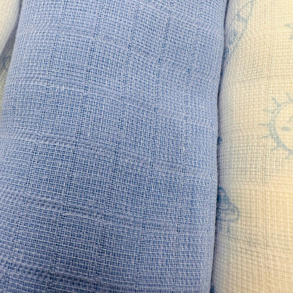 Asciugamani delicati neonati celesti - Piccole Canaglie - PC20034