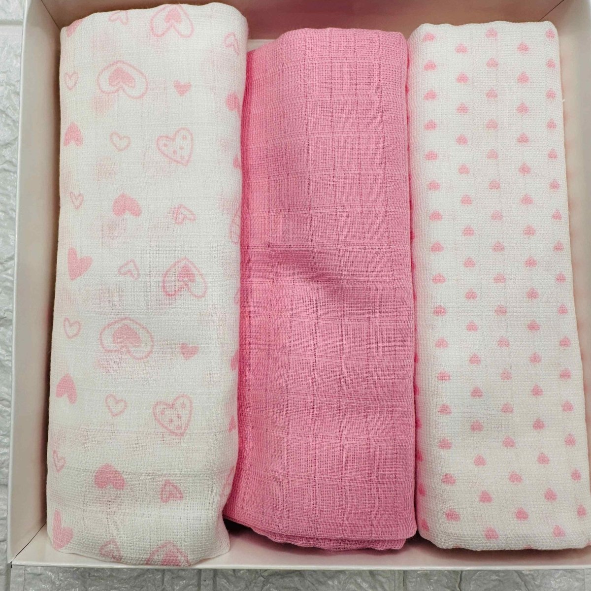 Asciugamani delicati rosa - Piccole Canaglie - PC20035